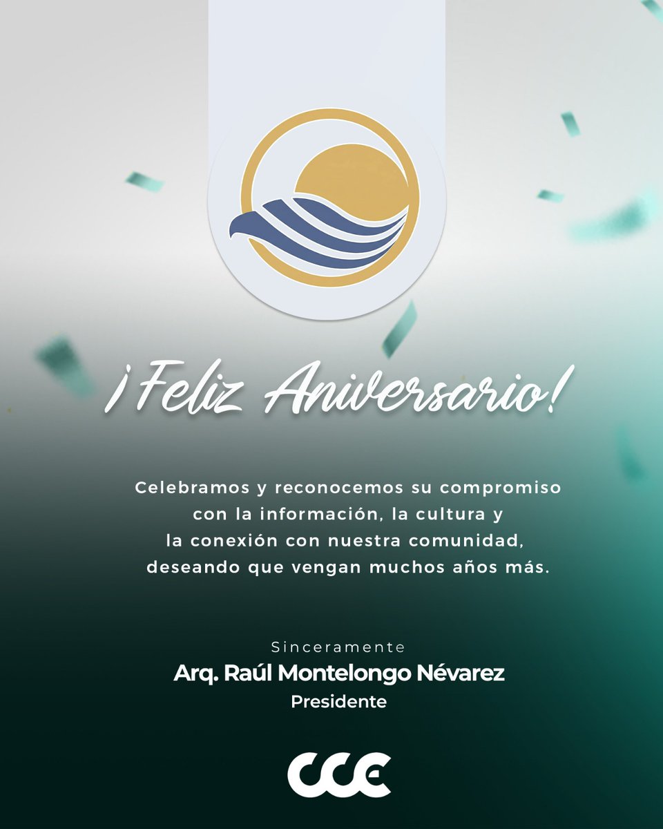 🎉 ¡Felicidades a <a href="/SenalEspana/">Señal España</a> por su aniversario!

Reconocemos el esfuerzo y compromiso constante con la labor informativa y cultural de este importante medio de comunicación. 📺

¡Que vengan muchos años más!