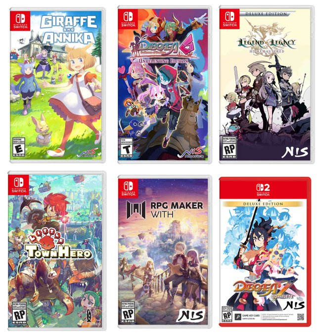 PhysicReleases's tweet photo. Select NIS Games on Sale this weekend at VGP!
https://t.co/Yti0OevZwe
All Sales: https://t.co/uTmKY937s5

- Limited Qtys, while supplies last Limit 1 customer
- Sale ends Monday, 23rd, 2026
- Enjoy Free Shipping when  you spend $75 / 55 USD https://t.co/TfQa9hG2VW