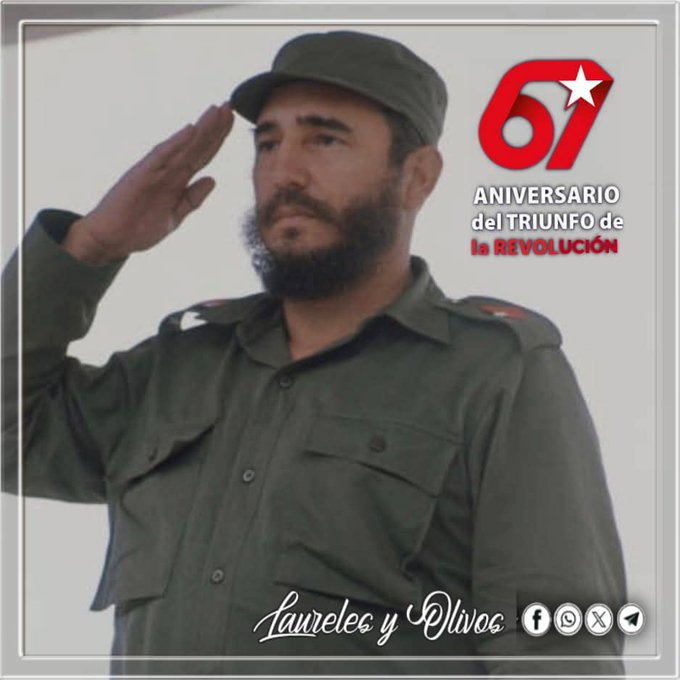 "La única que puede resolver los problemas de este país, a mediano o a largo plazo, es la Revolución (...). Cualquier otro camino, como la claudicación o la rendición, además de indigno, implicaría sacrificios materiales mil veces superiores". #100AñosConFidel <a href="/ICIDCA3/">ICIDCA AZCUBA</a>