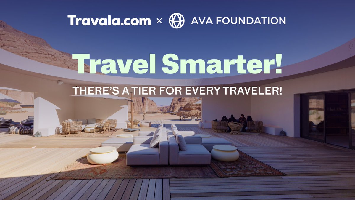 The New Year Sale might be over, but the travel rewards are not 👀

Join the <a href="/AVAFoundation/">AVA Foundation</a> Smart Program and unlock:

💎 Up to 13% savings on bookings
💎 10% back in Bitcoin, AVA or Travel Credits
💎 Access to exclusive travel drops &amp; airport lounges

👉  travala.com/smart