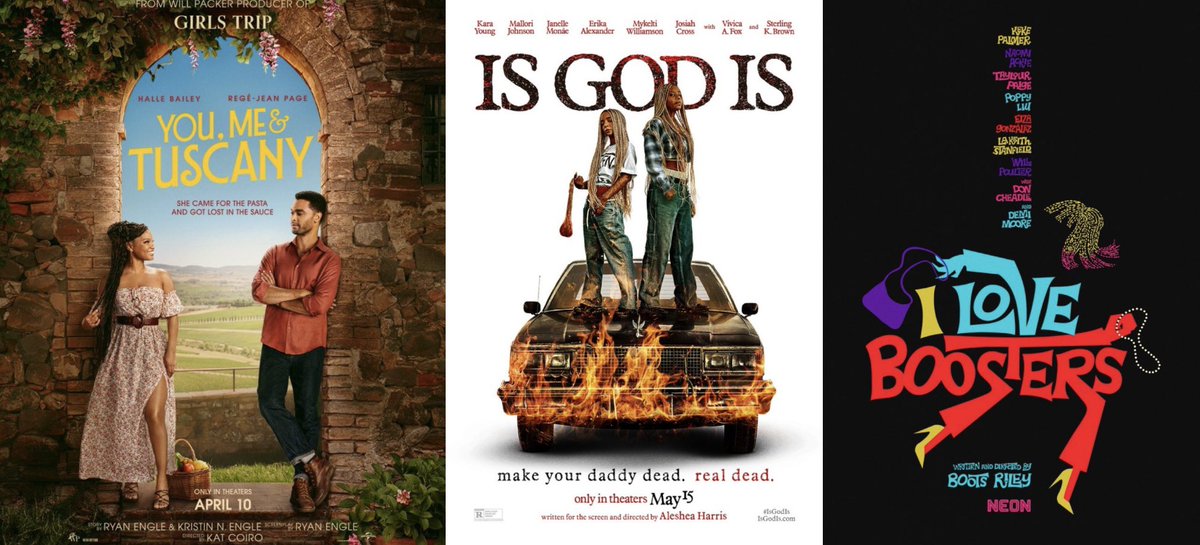 I’m sat for Black cinema🙂‍↕️

April 10th
May 15th
May 22nd