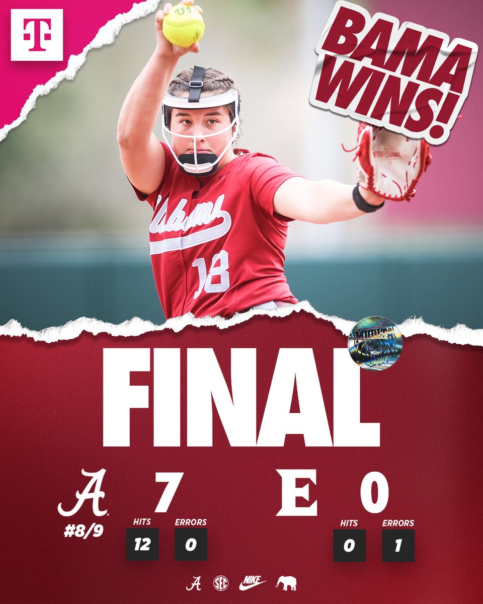 Alabama Softball tweet media