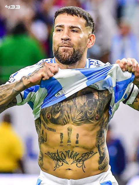 Otamendi has won 26 trophies including two premier league titles, a World Cup and back to back Copa America trophies

While Vinicius has 8 international career goals for Brazil 😭