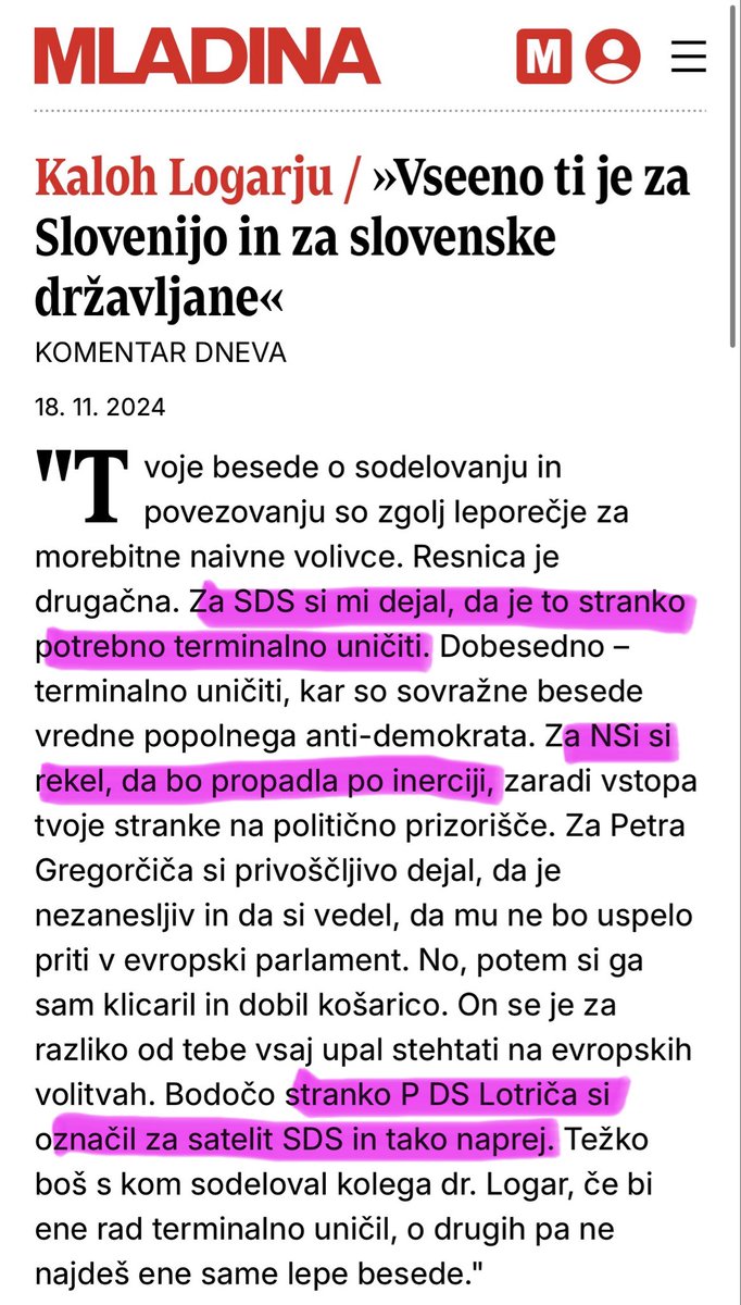 <a href="/AnzeLog/">Anže Logar</a> <a href="/DemokratiSLO/">Demokrati.</a> <a href="/24UR/">24UR</a> <a href="/PlanetTV/">Planet 18</a> <a href="/n1slovenija/">N1 Slovenija</a> Ponovimo!