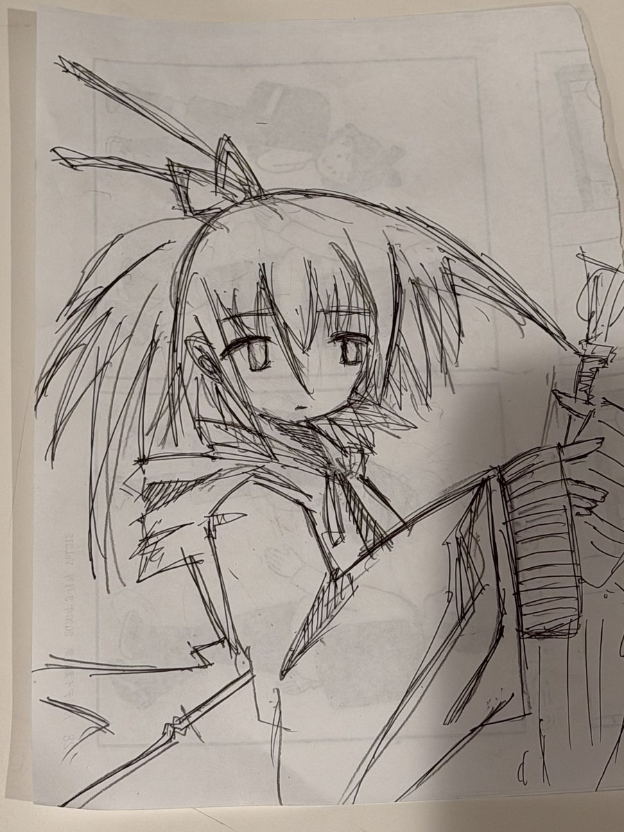 あなたの落書き見せてください 何を書いたか分かるかな