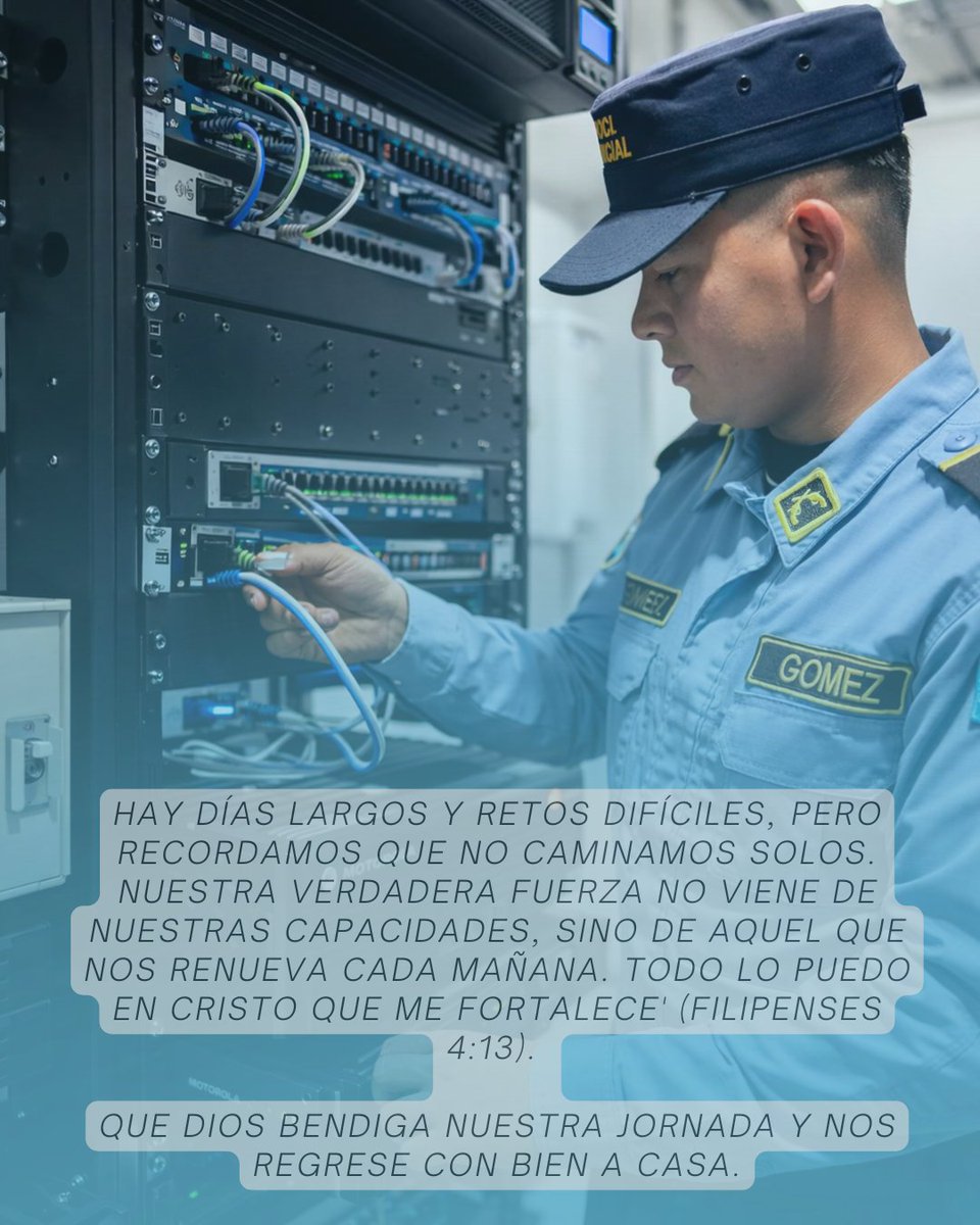 Hay días largos y retos difíciles, pero en #TelemáticaHN recordamos que no caminamos solos. Nuestra fuerza viene de Dios, quien nos renueva cada mañana. “Todo lo puedo en Cristo que me fortalece” (Filipenses 4:13). Que Él bendiga nuestra jornada y nos regrese con bien a casa. 🙏