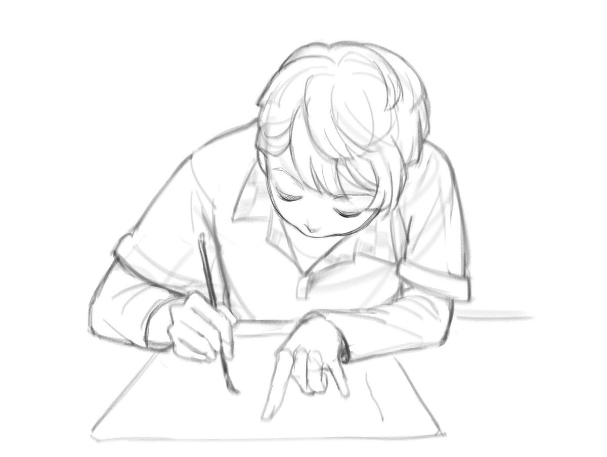 マナくん字きれいだから、習字するところ見たい  のrkgk