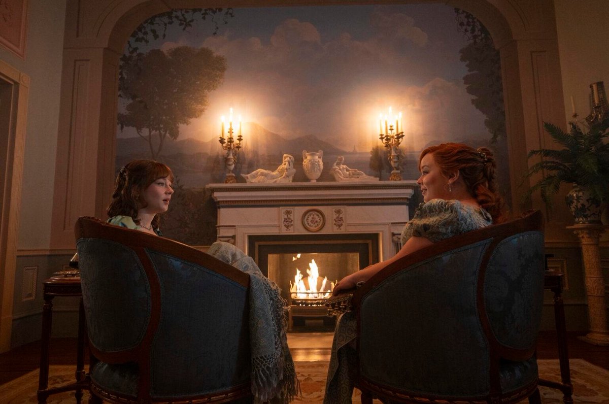 fahfulton's tweet image. Eloise e Penelope 🥹