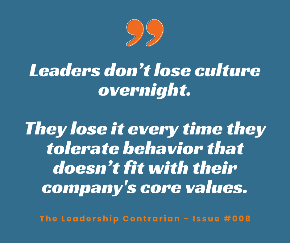 HalfaBubbleOut's tweet image. You can hire a highly competent, hardworking, even admirable person, and still create friction if the way they operate doesn’t match how your company is committed to operating.

👉 Read the latest issue hubs.li/Q043V7kR0

#CoreValues #Leadership