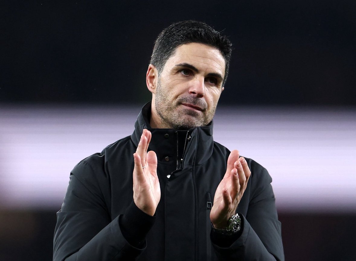 🚨 Arteta on ‘bottling’ narrative: “A tremendous reaction again, and I'm not surprised at all”.

“I would say, because to predict somebody with a 0.2 expected goal, probably and one shot to concede an equaliser, the manner that we did it, is nobody can really understand that”.