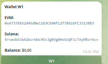 Jobai21488's tweet photo. @wagmitradebot EVM:
0xA7378552d45d0e11D3C690f12f7B616FC33138B3

Solana:
5rvaxb3zbA2bcrUWc9EsJgBVg8HoScQF1cTAyBRzrbcv https://t.co/P8KmN55oRK
