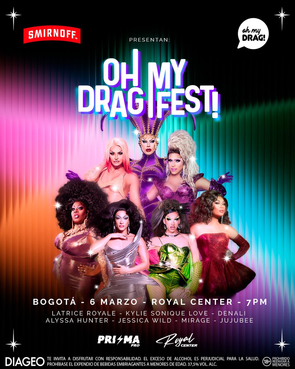 ohmyDRAG's tweet photo. 🚨 ATENCIÓN ‼️
Bb SOLO quedan 20 M&amp;G 😱 para tener la foto, entrar de primero. y ver a TODAS estas reinas a metros de ti desde la Zona Fan. Corre por el tuyo 🎟️ https://t.co/IwLG9Il7NW https://t.co/hpMBPciEFX