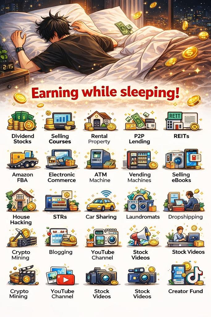 Mdkhurshed76417's tweet photo. Earning while sleeping! https://t.co/wKeNGlyaWJ