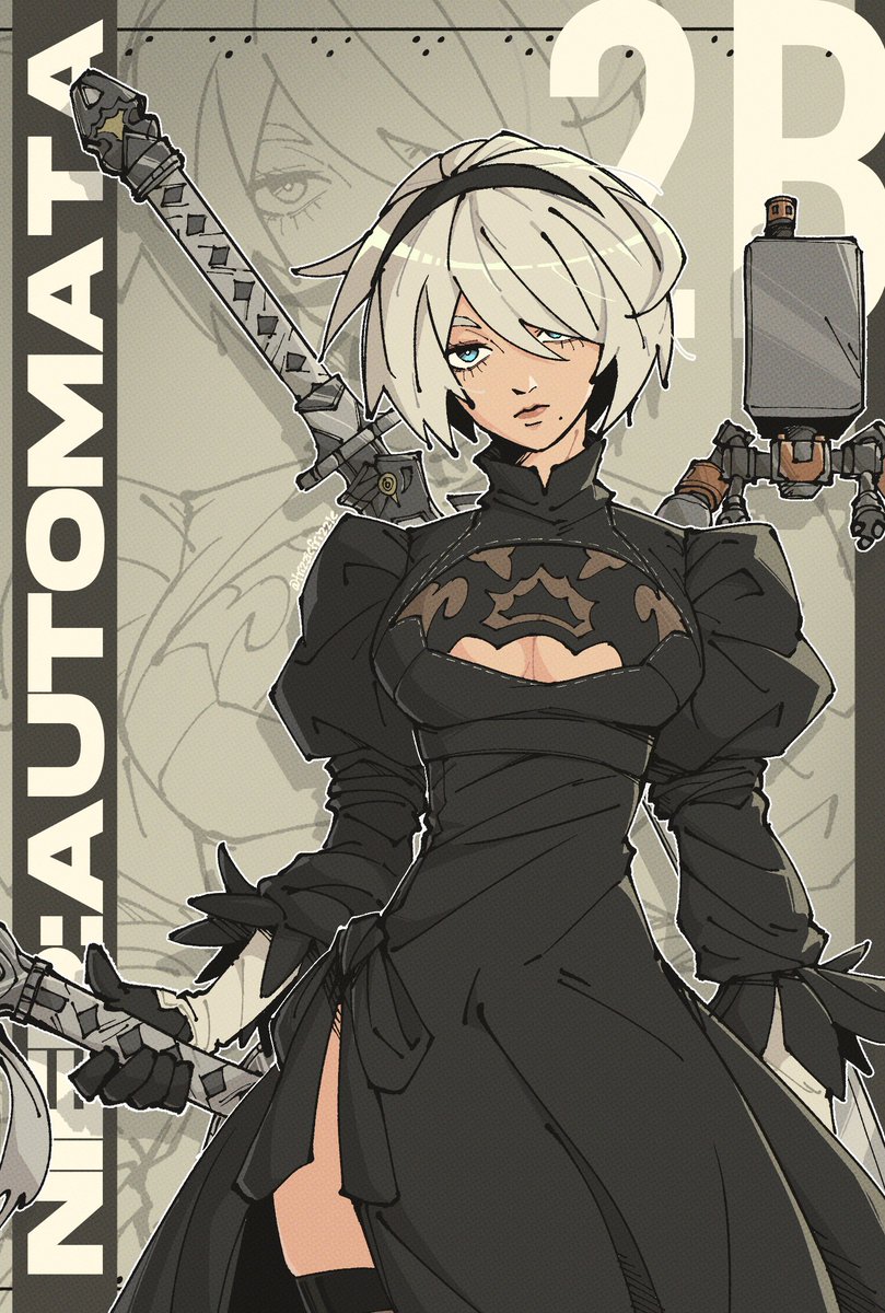TrizzieFrizzie's tweet image. HAPPY ANNIVERSARY NIER AUTOMATA