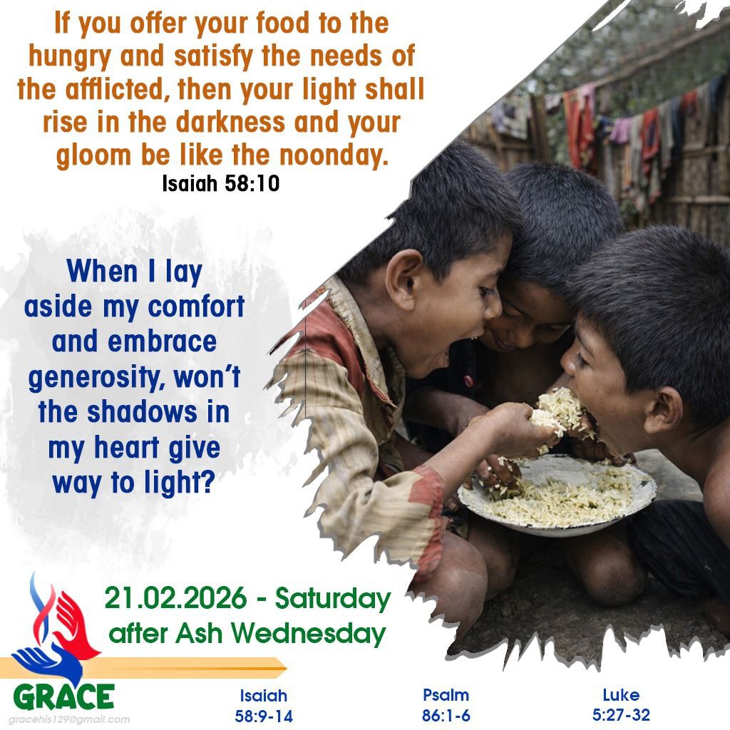 Holy Mass Readings for February 21st