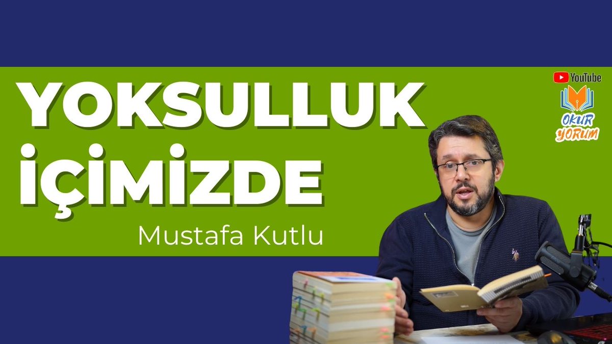 Yoksulluk İçimizde (Mustafa Kutlu) || Bu Kitabı Nasıl Müzakere Edebiliriz?

Mustafa Kutlu'nun hikâye kitabı "Yoksulluk İçimizde" için kitap müzakeresi düzenlemek isteyenler için kitabın içeriği hakkında konuştuk. 

İzlemek için link: youtu.be/wk1llmu2DSQ