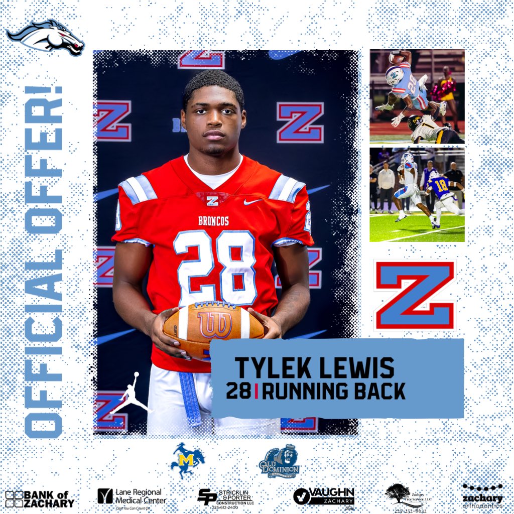 Zachary High Football tweet media