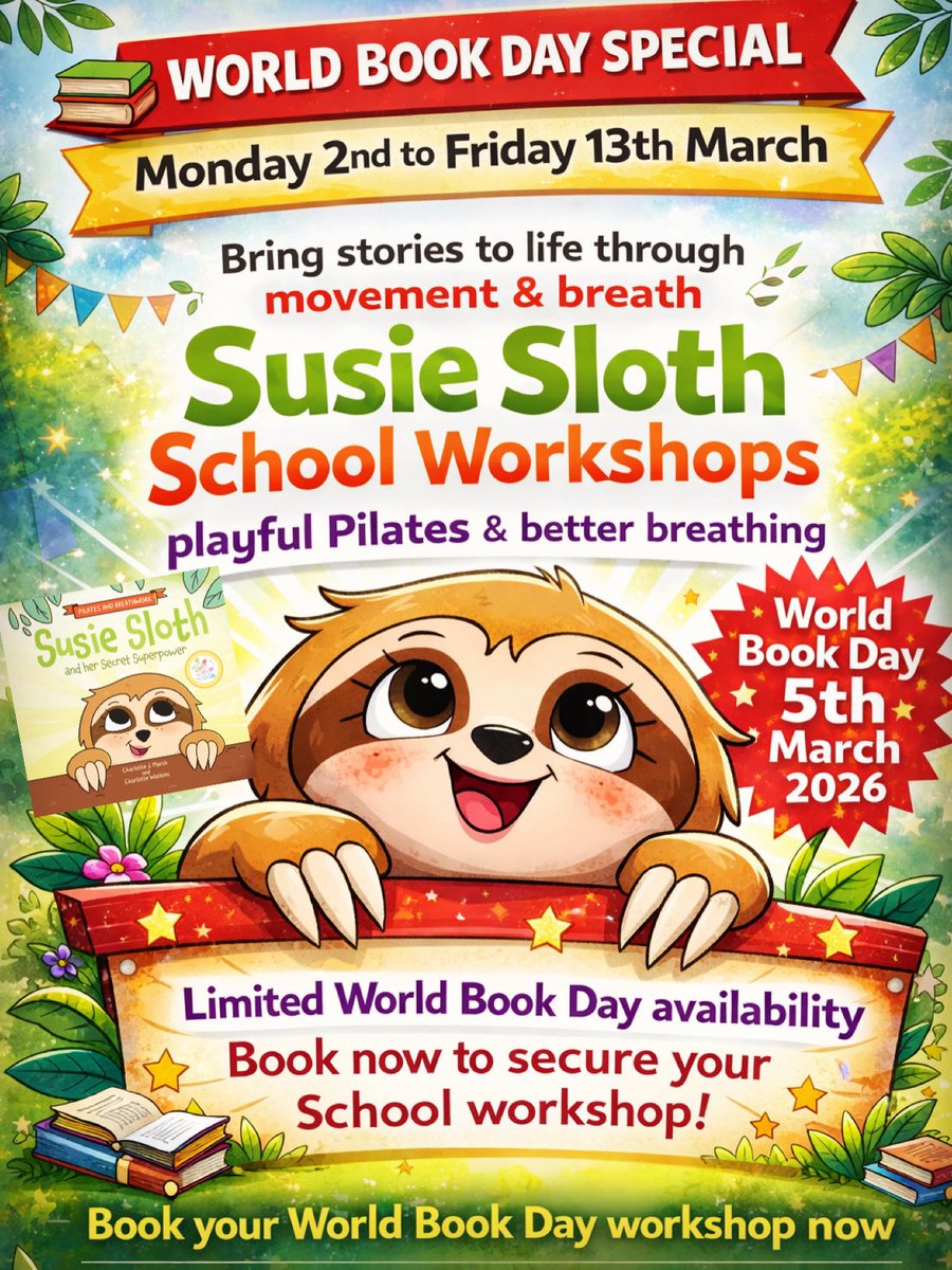 Susie Sloth and her Secret Superpower tweet media