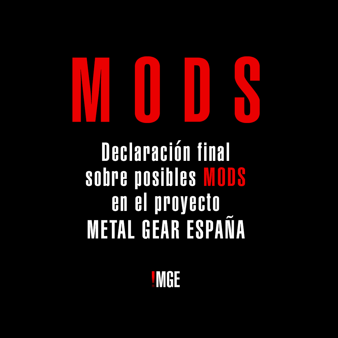 Tema mods. ¡Gracias por vuestra comprensión!