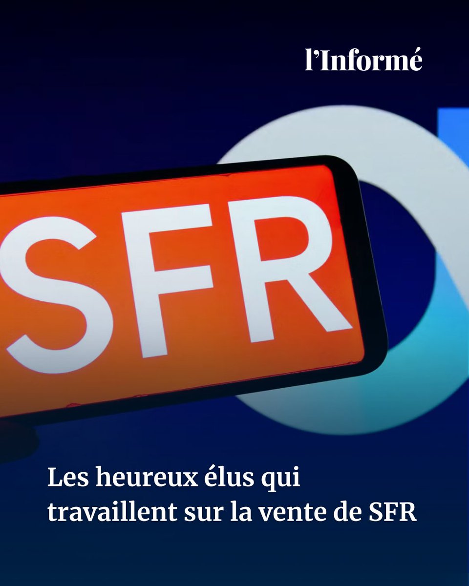 💰 La vente de SFR est un deal à 20 milliards d'euros et... à plusieurs dizaines de millions d’euros de commissions. Avocats, banquiers, consultants... <a href="/empaquette/">Emmanuel Paquette</a> &amp; @aroun_benhaddou dévoilent les heureux élus qui vont se partager le gâteau. 

▶️ l.linforme.com/yc8r4j4a