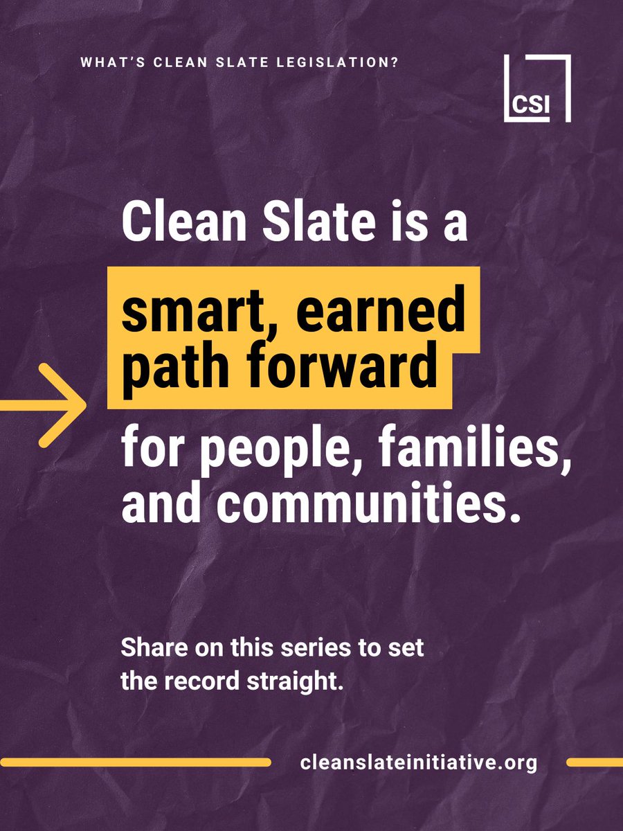 The Clean Slate Initiative tweet media
