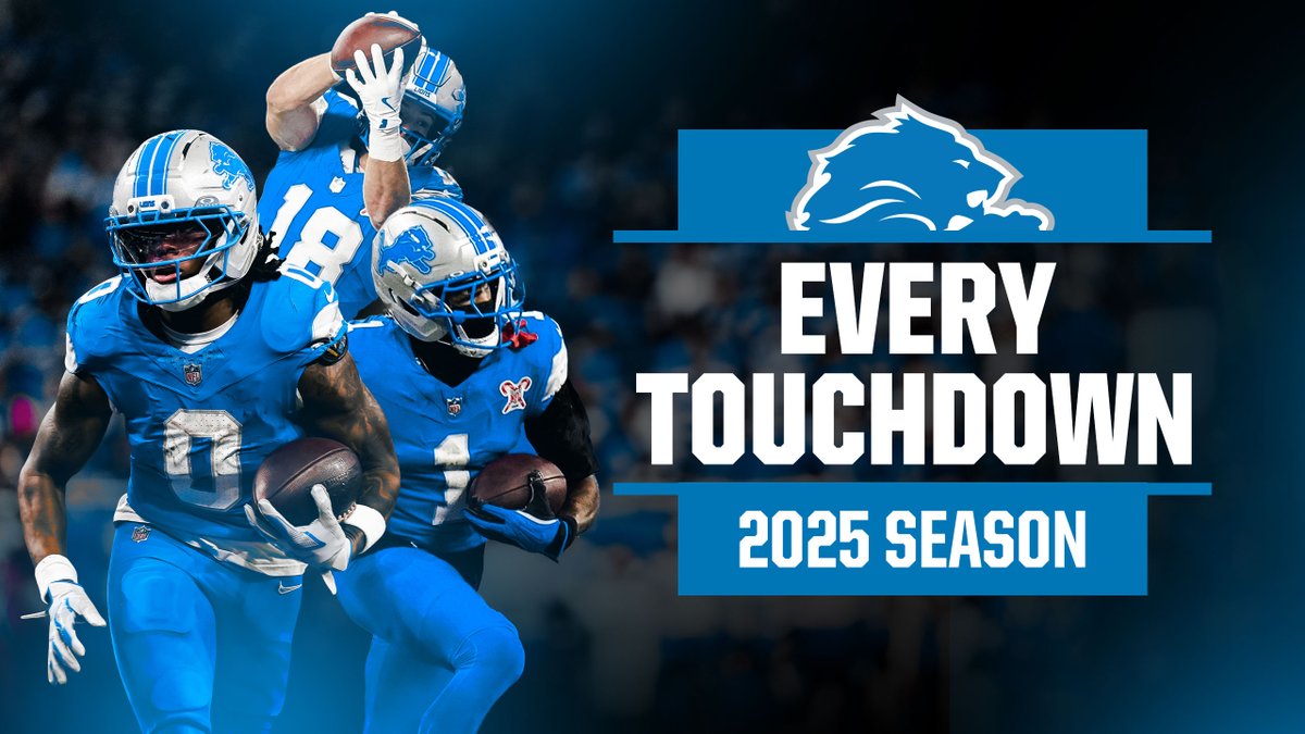 Every touchdown from the 2025 season