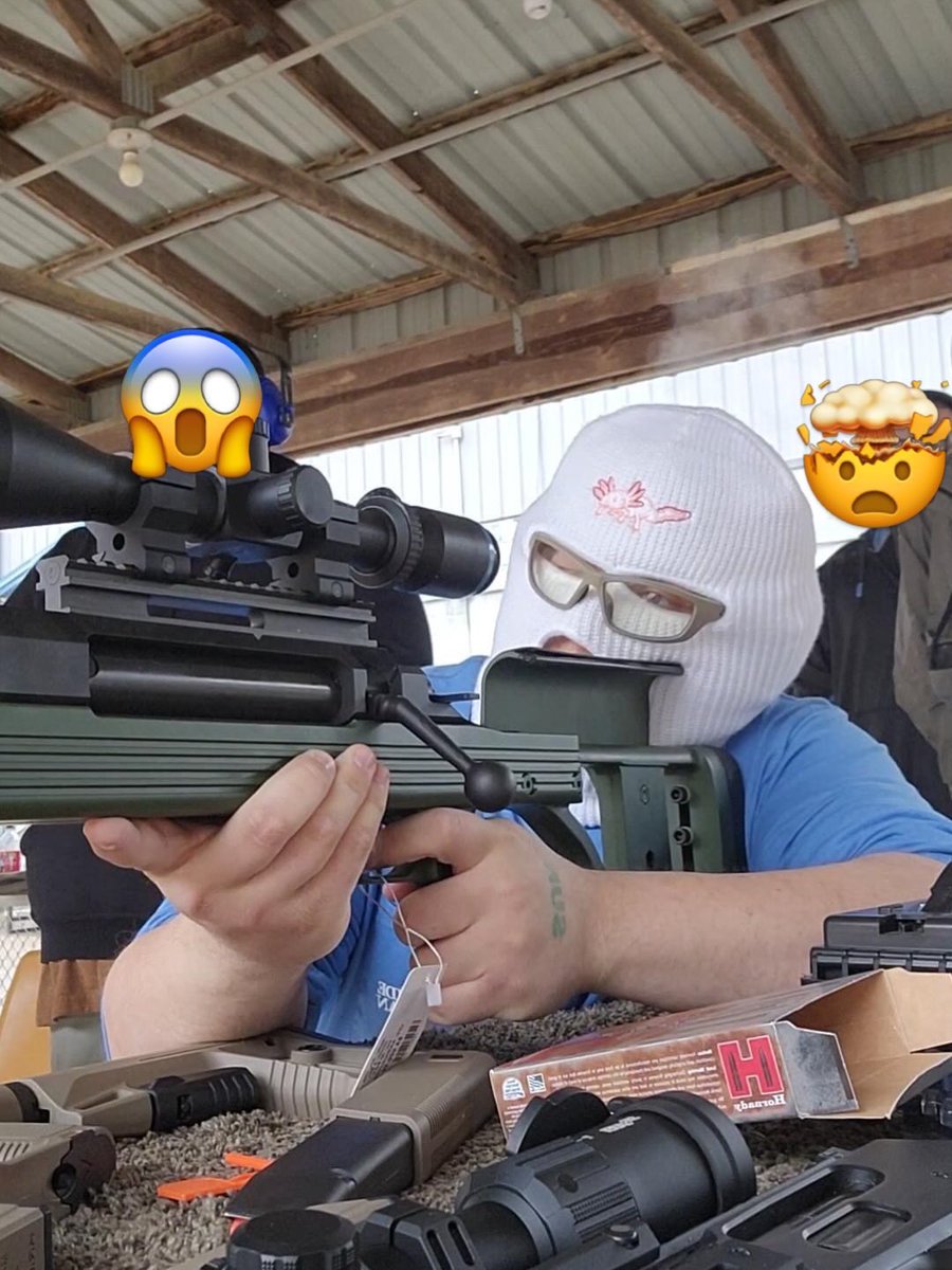 Axolotl_Arms's tweet image. Fifty Friday 

This guy shouldering the AR50 like a champ… Makes it look like a toy that’s not 40lbs

Not the Axolotl Arms shiesty😡

#ar50 
#slappers 
#shiesty 
#thasetup 
#axolotlarms