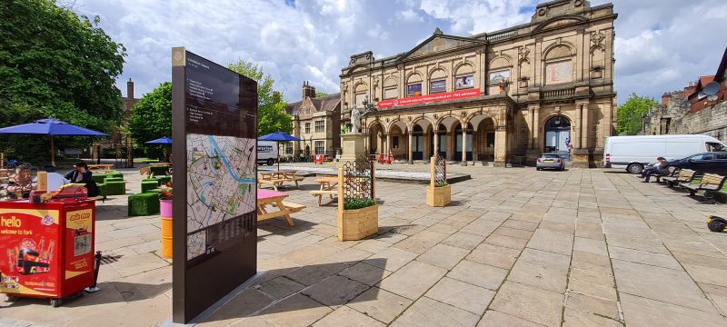 TrueformGroup's tweet image. Trueform has delivered a comprehensive signage solution in partnership with @theyorkbid &amp;amp; Momentum Wayshowing, installing durable, modular #totems &amp;amp; #fingerposts that improve navigation, accessibility &amp;amp; public information in this historic city. trueform-signage.com/york-case-study
#Wayfinding