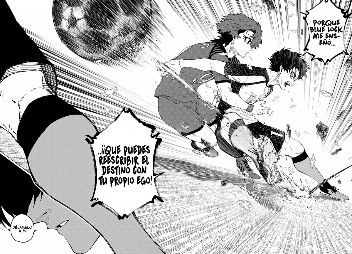 A esta altura del partido lo de Hugo califica como acoso hacia Isagi. Necesita una orden de alejamiento y un botón antipánico. #bluelock337