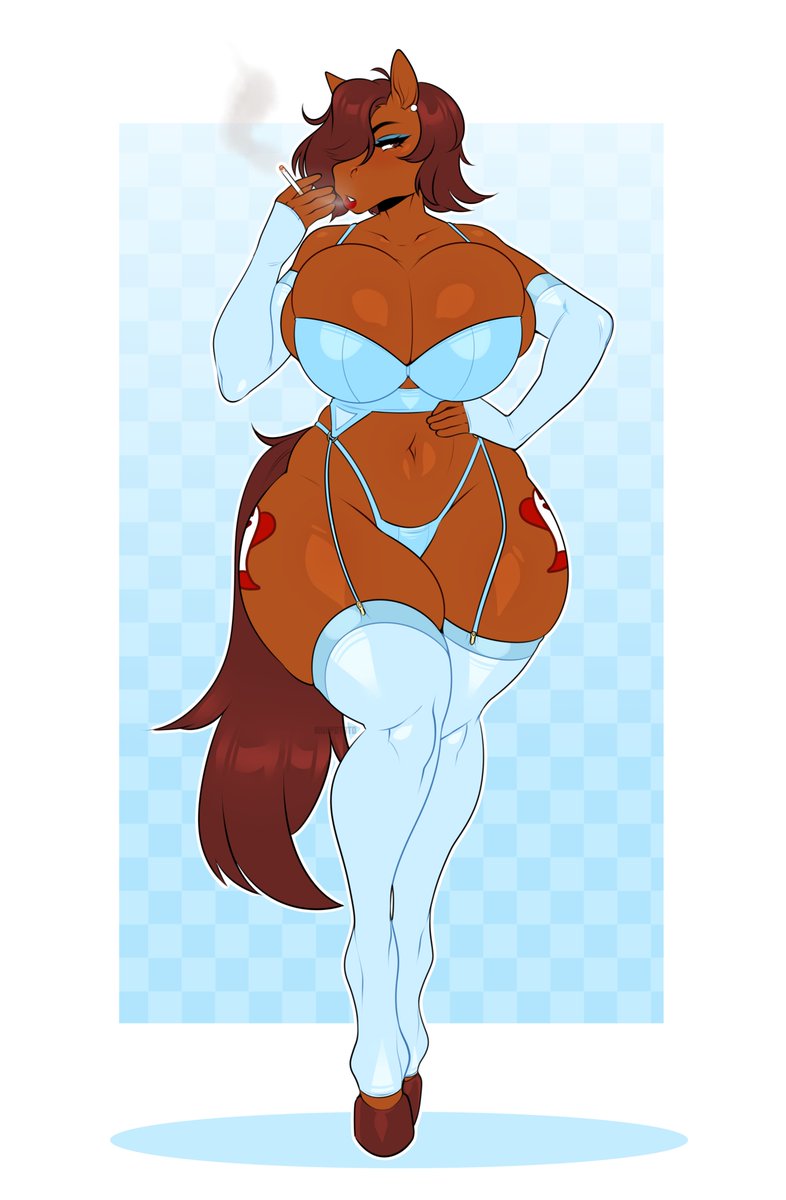 Smokin' hot 🐴🔥
