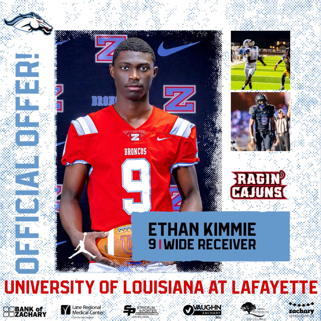 Zachary High Football tweet media