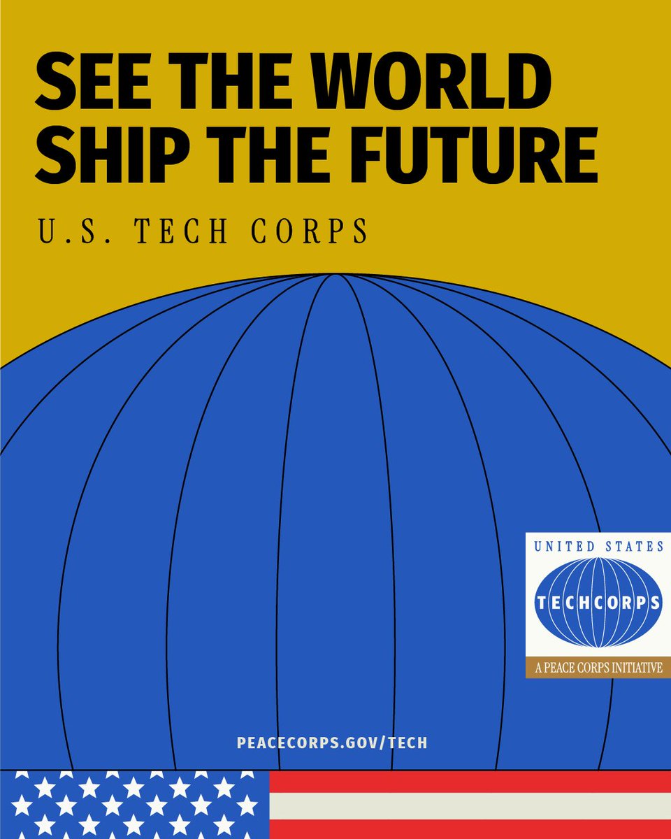 Introducing U.S. Tech Corps

Deliver the American AI Stack to the world🇺🇸

peacecorps.gov/tech