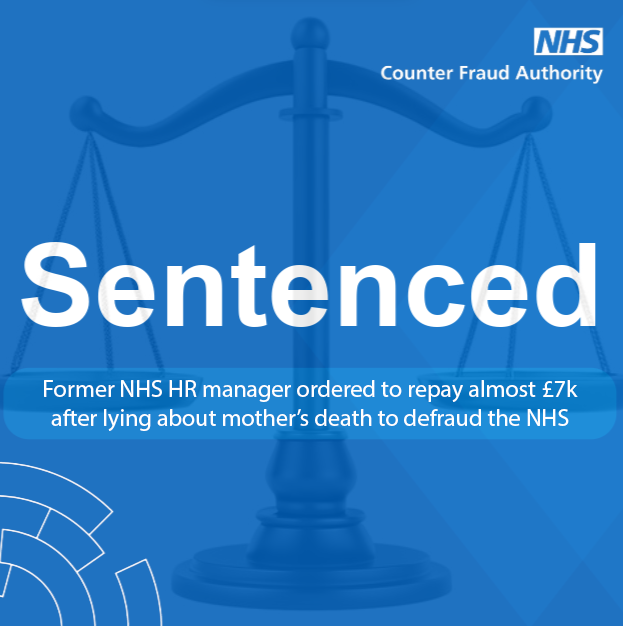 NHS Counter Fraud Authority tweet media