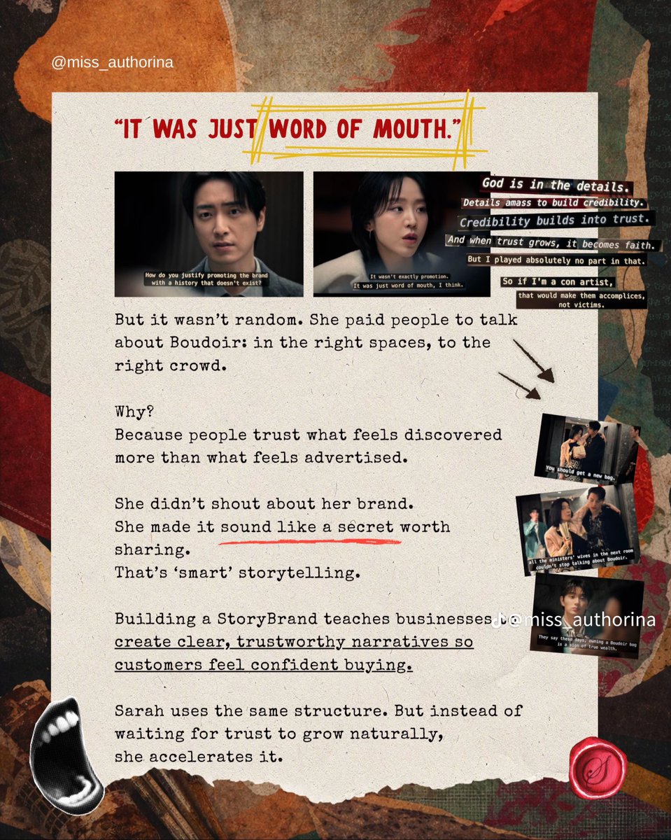 this review of #TheArtOfSarah got me thinking how underpromoted it is in my opinion, and most of its popularity comes from word of mouth, which somehow resonates with sarah's bizzare way to promote Boudoir.

"people trust what feels discovered more than what feels advertised."