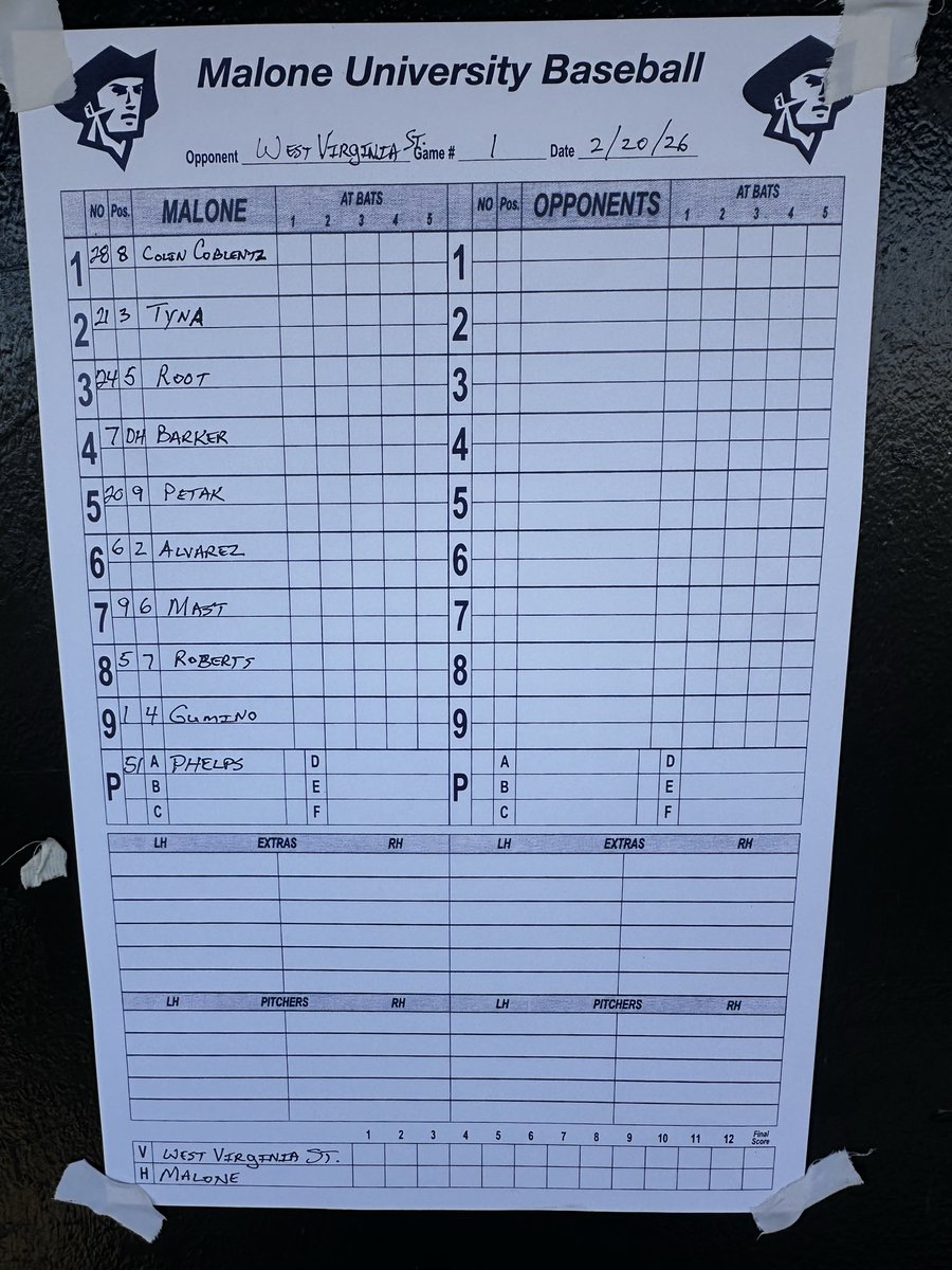 Malone Baseball tweet media