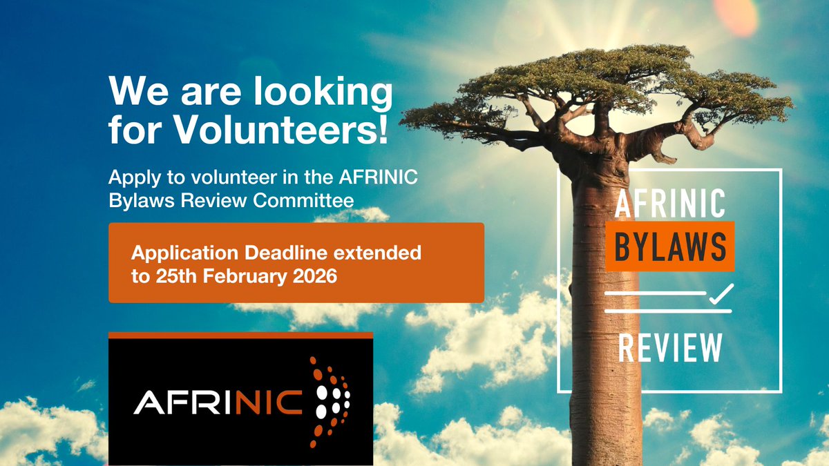 AFRINIC-The Regional Internet Registry for Africa tweet media