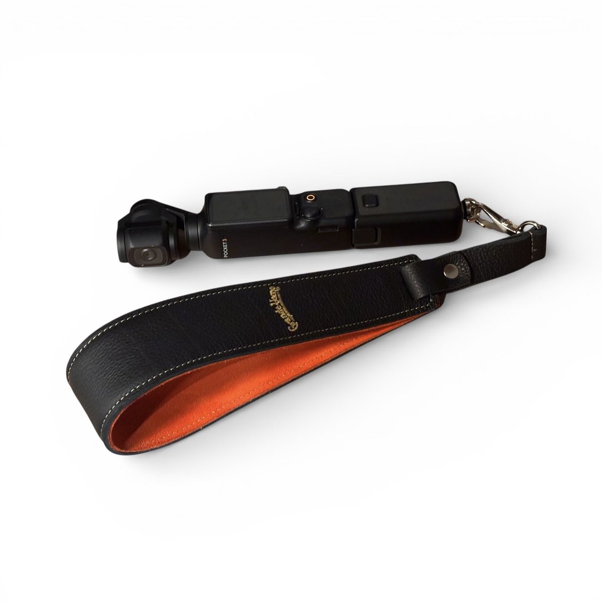 Grandeuomo2016's tweet image. ハンドストラップタイプも作ってみました。

#osmopocket3 #カメラストラップ #ハンドストラップ