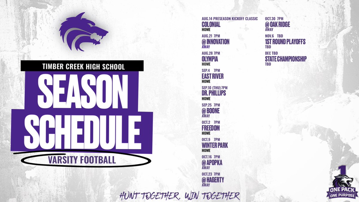 Timber Creek Football tweet media