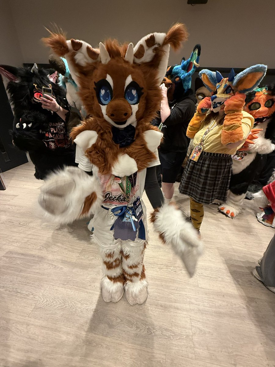 NorwichFurmeets's tweet photo. #fursuitfriday 
Hope everyone has had a fabulous week (and consumed many a pancake on Tuesday ) and we are hoping to see some of you tomorrow at the furmeet. ☺️ https://t.co/KqPc38QZjc