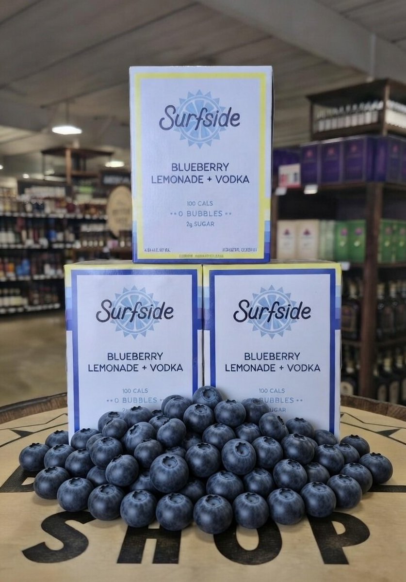 The highly anticipated <a href="/DrinkSurfside/">Surfside</a> Blueberry Lemonade ready to drink canned cocktails just arrived!
#readytodrink #rtd #blueberry #blueberrylemonade