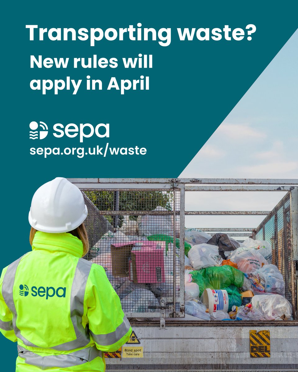 Scottish Environment Protection Agency (SEPA) tweet media