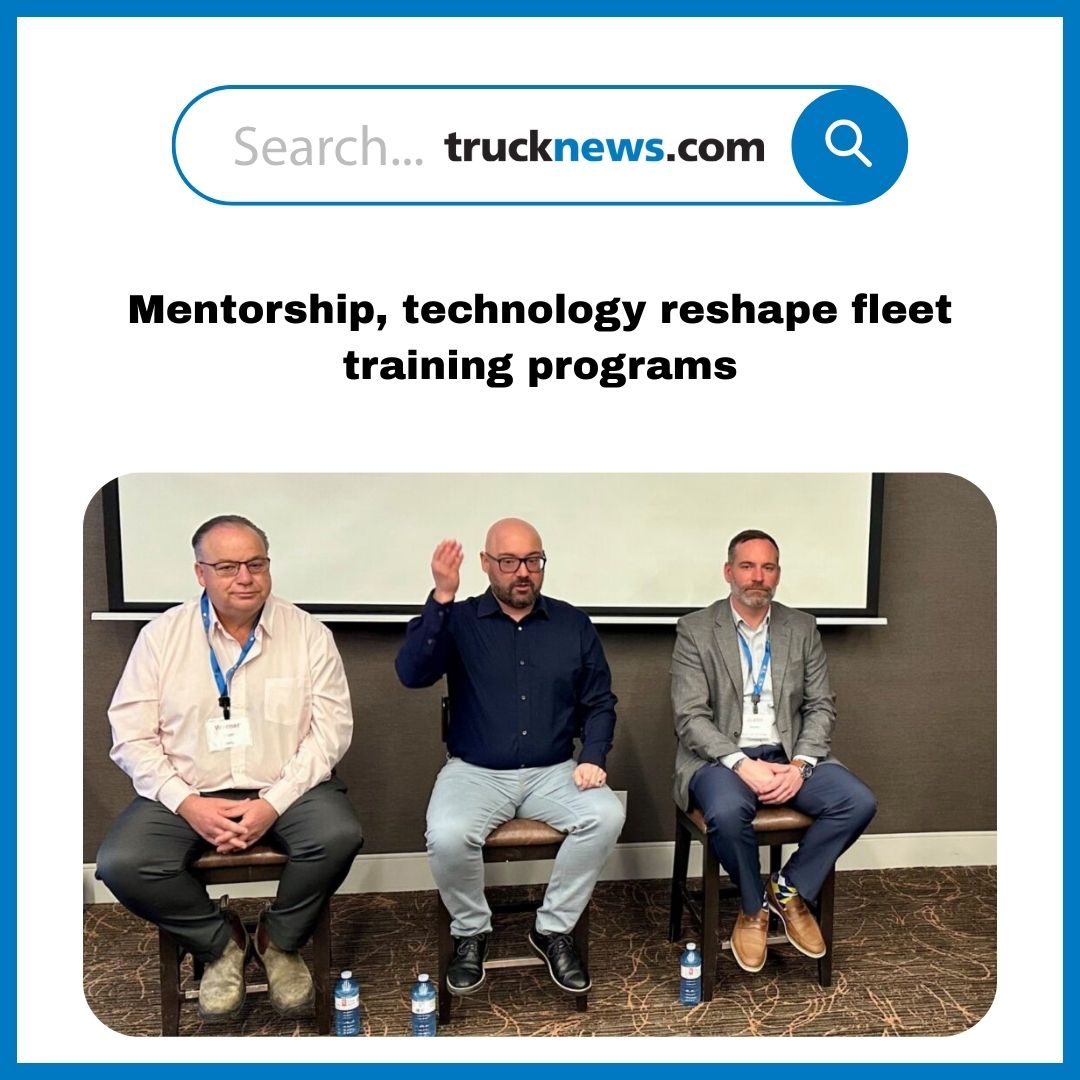 Todaystrucking's tweet image. #Mentorship and structured training programs are becoming central pillars of #fleet #safety strategies: @privatefleets 
trucknews.com/human-resource…
#TruckingLifestyle #trucking #TruckDrivers