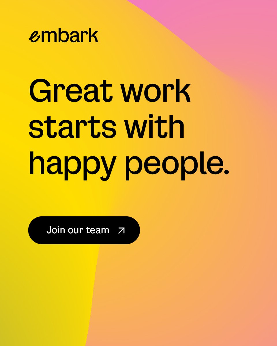 Embark tweet media
