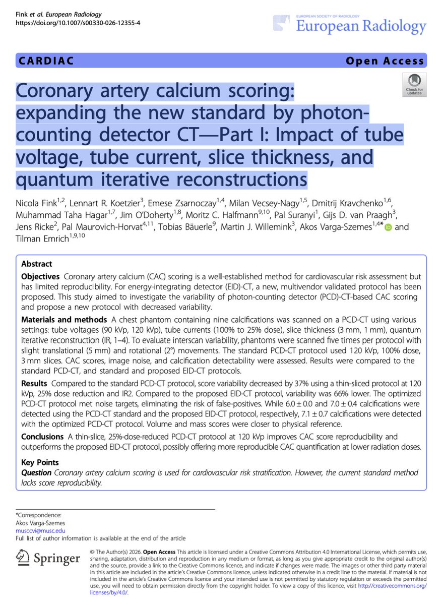 Dr. Filippo Cademartiri tweet media
