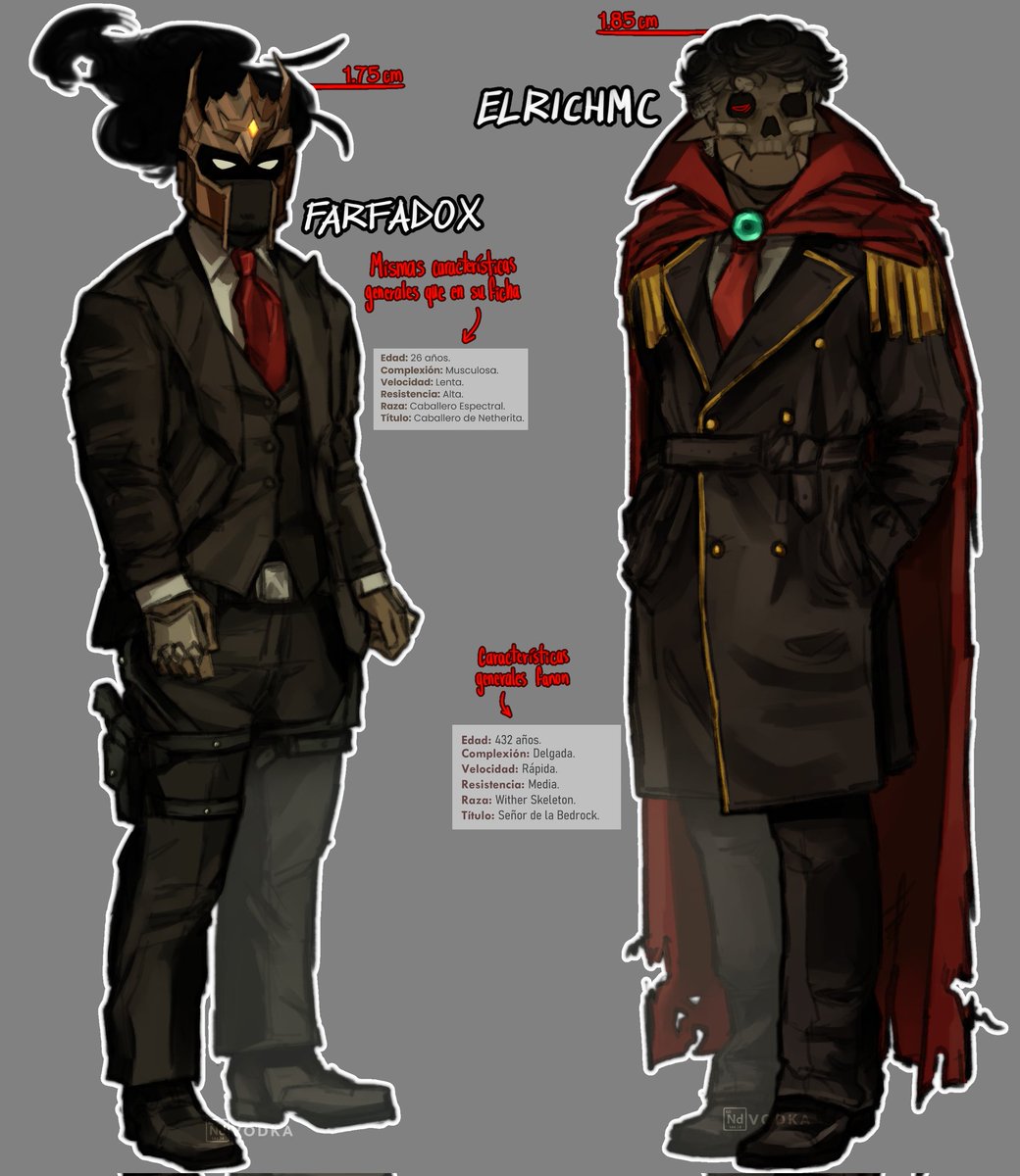 les dropeo unos diseños que había hecho para mi fic que probablemente voy a terminar rehaciendo :b