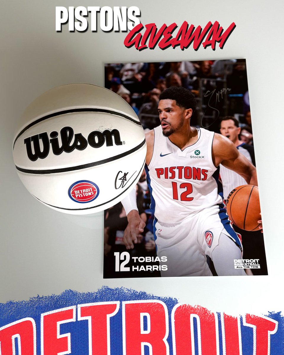 Two Vols alumni. One Detroit giveaway.

Enter Below:
🔹 Follow @detroitpistons
🔹 Repost
OR
🔹 Use alternate sign up link in bio
 
Rules &amp; Regulations: on.nba.com/3Opeiw4