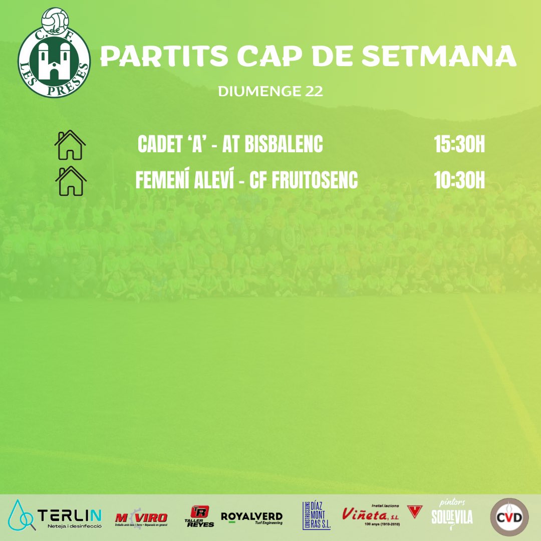 CF Les Preses tweet media