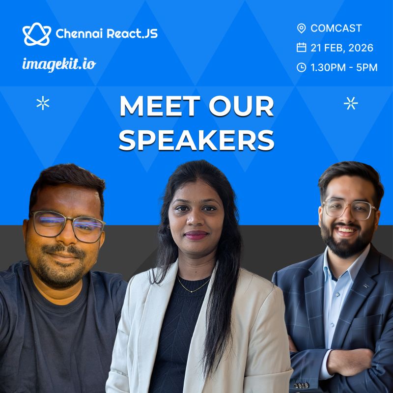 Chennai React tweet media