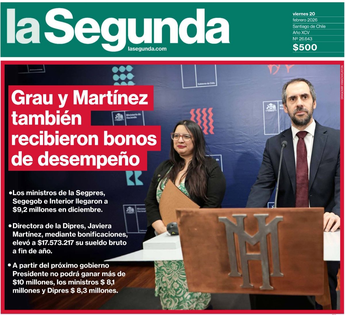 Portadas Chile tweet media