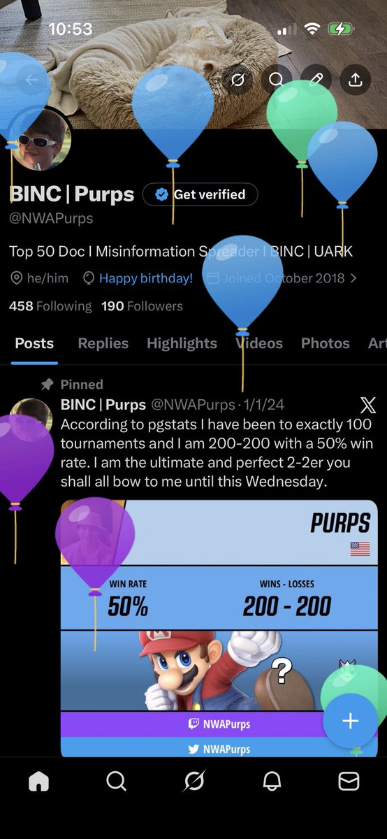 BINC | Purps tweet media